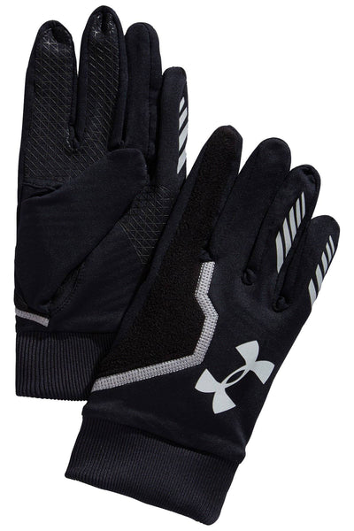 Under Armour Black ENGAGE ColdGear Infrared Touchscreen Running Gloves