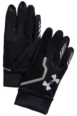 Under Armour Black ENGAGE ColdGear Infrared Touchscreen Running Gloves thumbnail 1