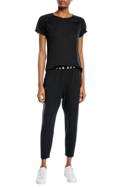 Under Armour Black Favorite Tapered Cropped Slouch Pant thumbnail 2