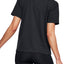 Under Armour Black/Gold Metallic Charged Cotton Girlfriend Tee