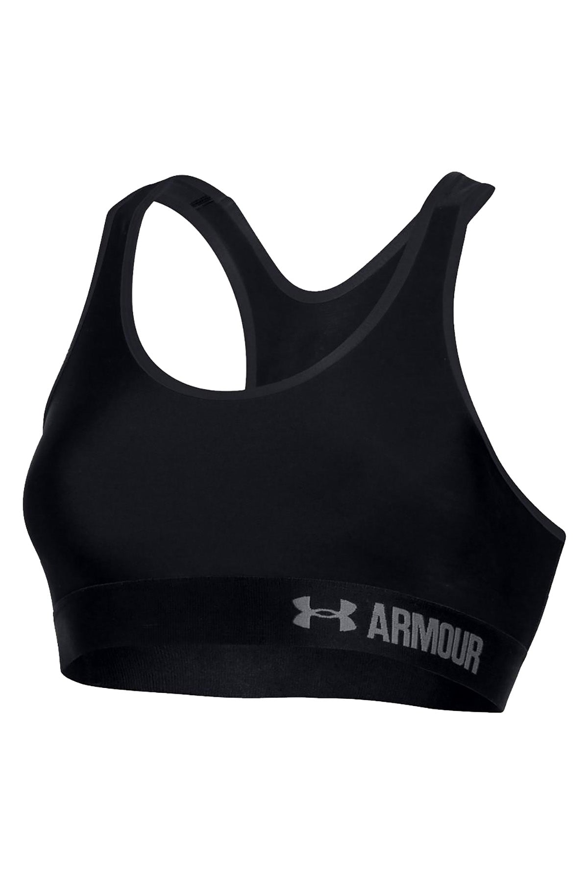 Under Armour Black HeatGear Compression Racerback Sports Bra