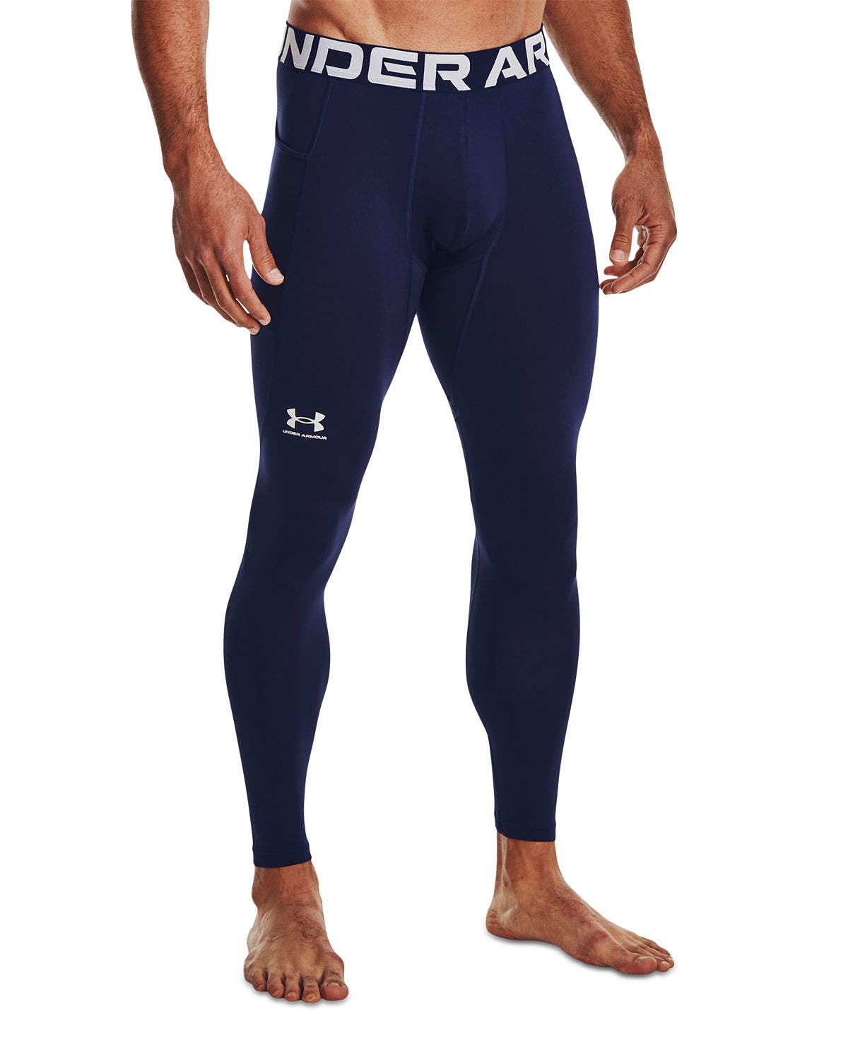Under Armour Cg Armour Performance Leggings Charcoal Light Heather / / Black
