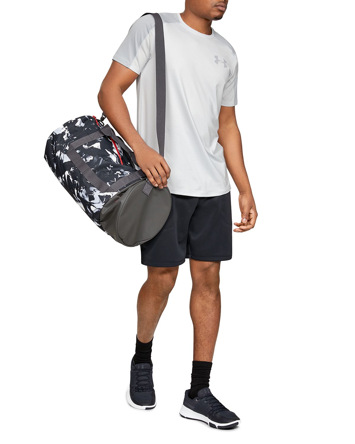 Under Armour Color-block Tee Charcoal