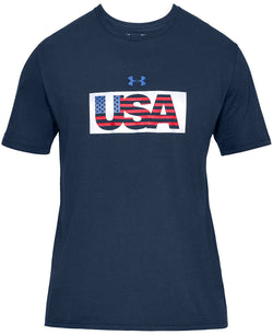 Under Armour Graphic T-shirt Navy/red/blue thumbnail 1