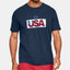 Under Armour Graphic T-shirt Navy/red/blue