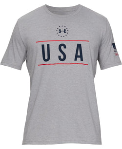 Under Armour Graphic T-shirt Steel Grey thumbnail 3