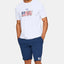 Under Armour Graphic T-shirt White/red/blue