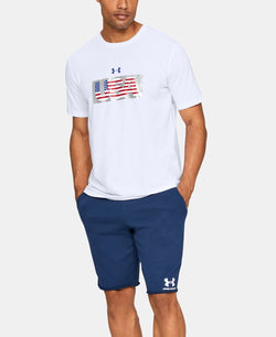 Under Armour Graphic T-shirt White/red/blue thumbnail 3
