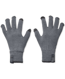 Under Armour Halftime Tech Tip Gloves Pitch Gray / / Jet Gray thumbnail 2