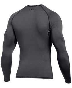 Under Armour Heatgeararmour Long Sleeve Compression Shirt Dark Grey thumbnail 2