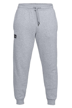 Under Armour Lt Steel Heather Grey Rival Fleece Jogger Pant thumbnail 2