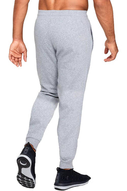 Under Armour Lt Steel Heather Grey Rival Fleece Jogger Pant thumbnail 3