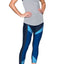 Under Armour Midnight-Navy/Carolina-Blue HeatGear Color-Blocked Legging