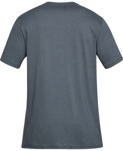 Under Armour Printed-logo T-shirt Grey/Blue Camo thumbnail 3