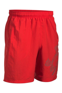 Under Armour Red/Graphite 8" Logo Performance Short thumbnail 2