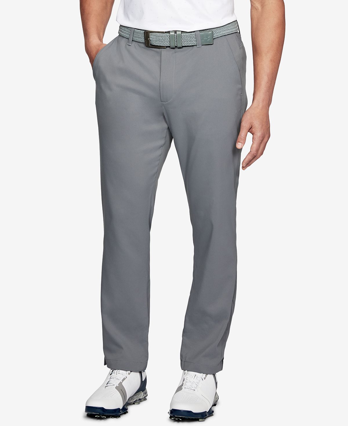Under Armour Showdown Straight Leg Pants Zinc Grey