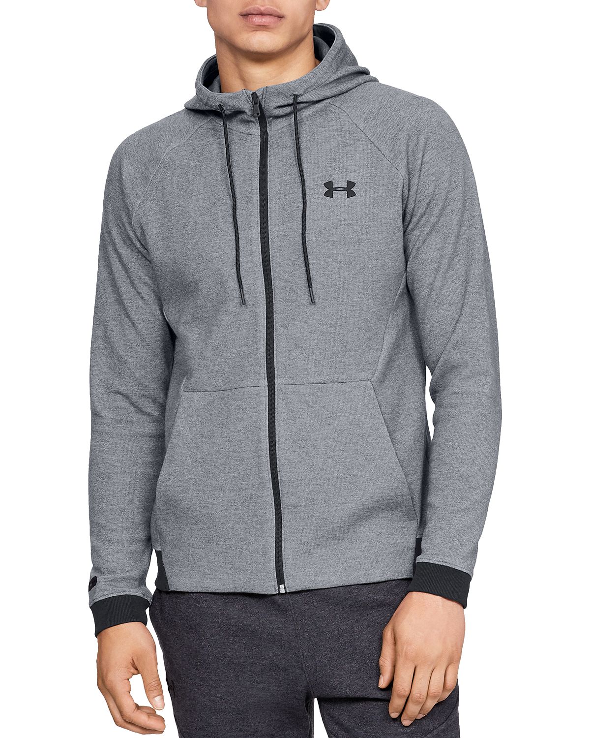 Under Armour Sportstyle Full Zip Hoodie Steel
