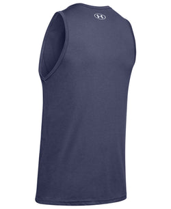 Under Armour Sportstyle Logo Tank Blue Ink thumbnail 3