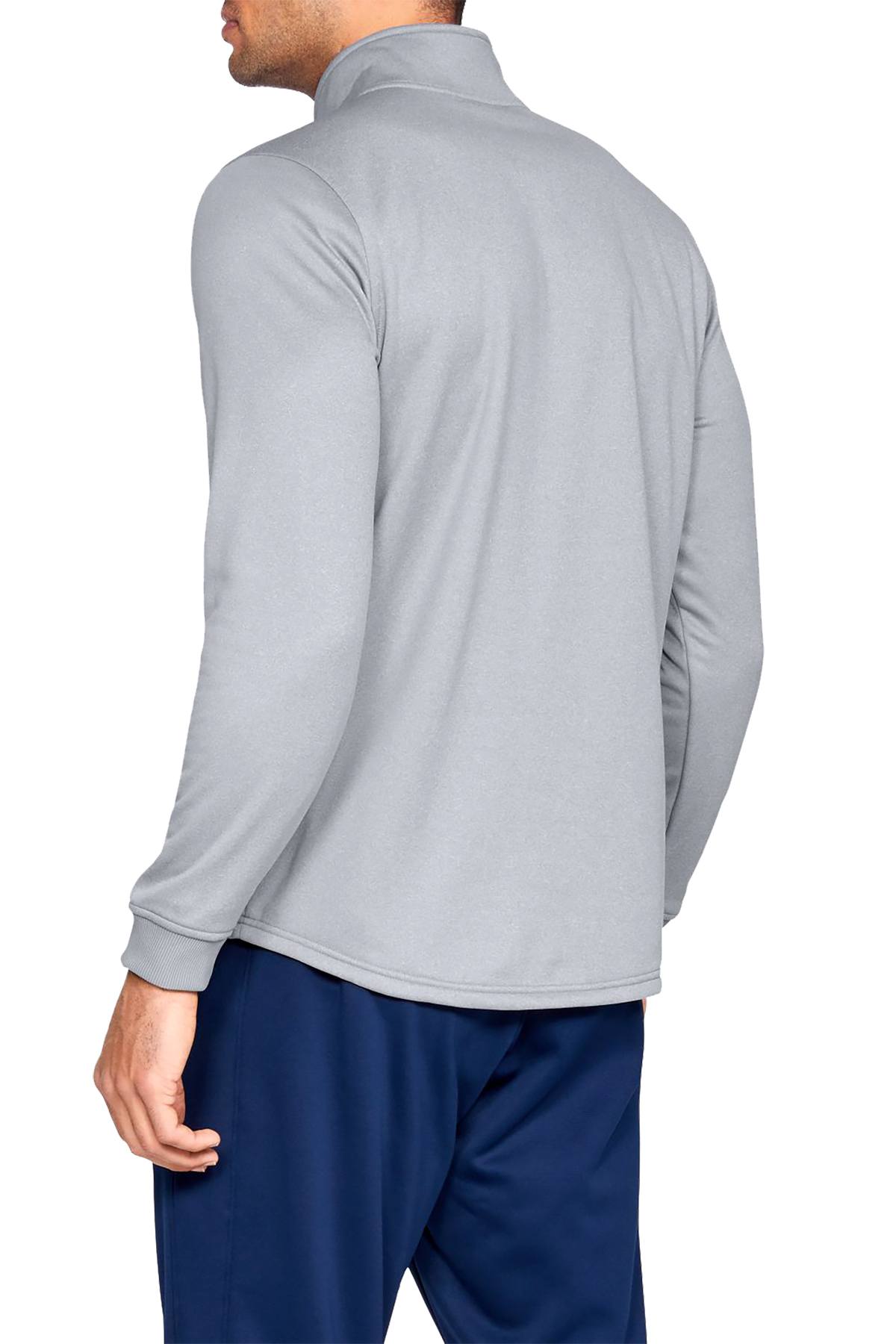 Under Armour Steel Light Heather Performance Fleece Half-Zip Pullover