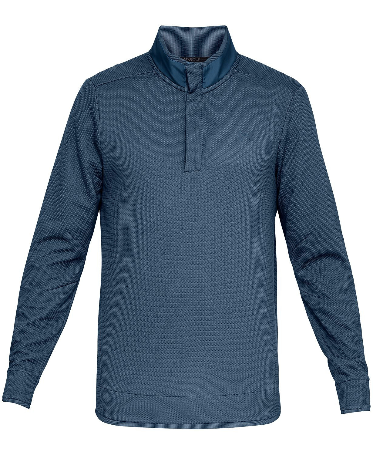 Under Armour Storm Sweater Fleece Golf Shirt Blue