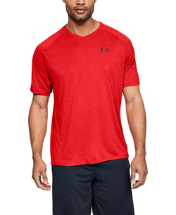 Under Armour Tech 2.0 V-neck T-shirt Red thumbnail 1