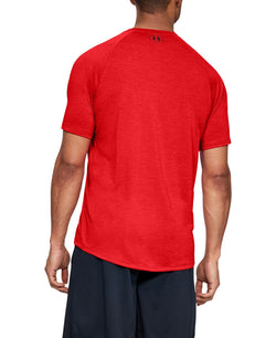 Under Armour Tech 2.0 V-neck T-shirt Red thumbnail 4