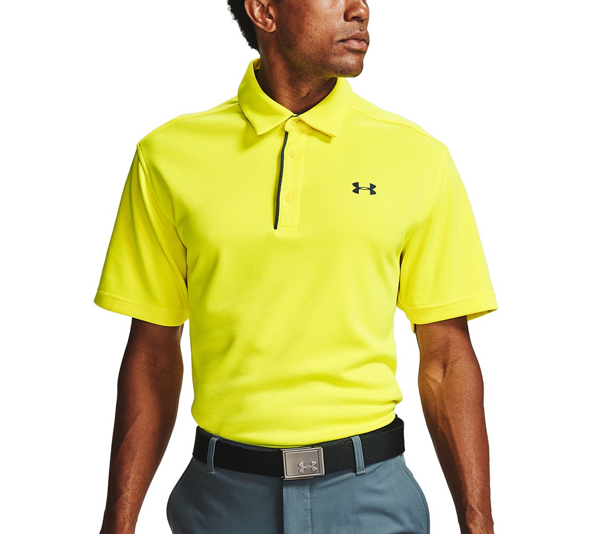 Under Armour Tech Polo Yellow