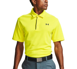 Under Armour Tech Polo Yellow thumbnail 1