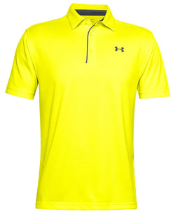Under Armour Tech Polo Yellow thumbnail 4