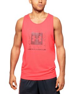 Under Armour Tech™ 2.0 Graphic Tank Beta Red thumbnail 1