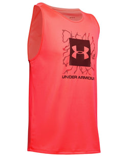 Under Armour Tech™ 2.0 Graphic Tank Beta Red thumbnail 4