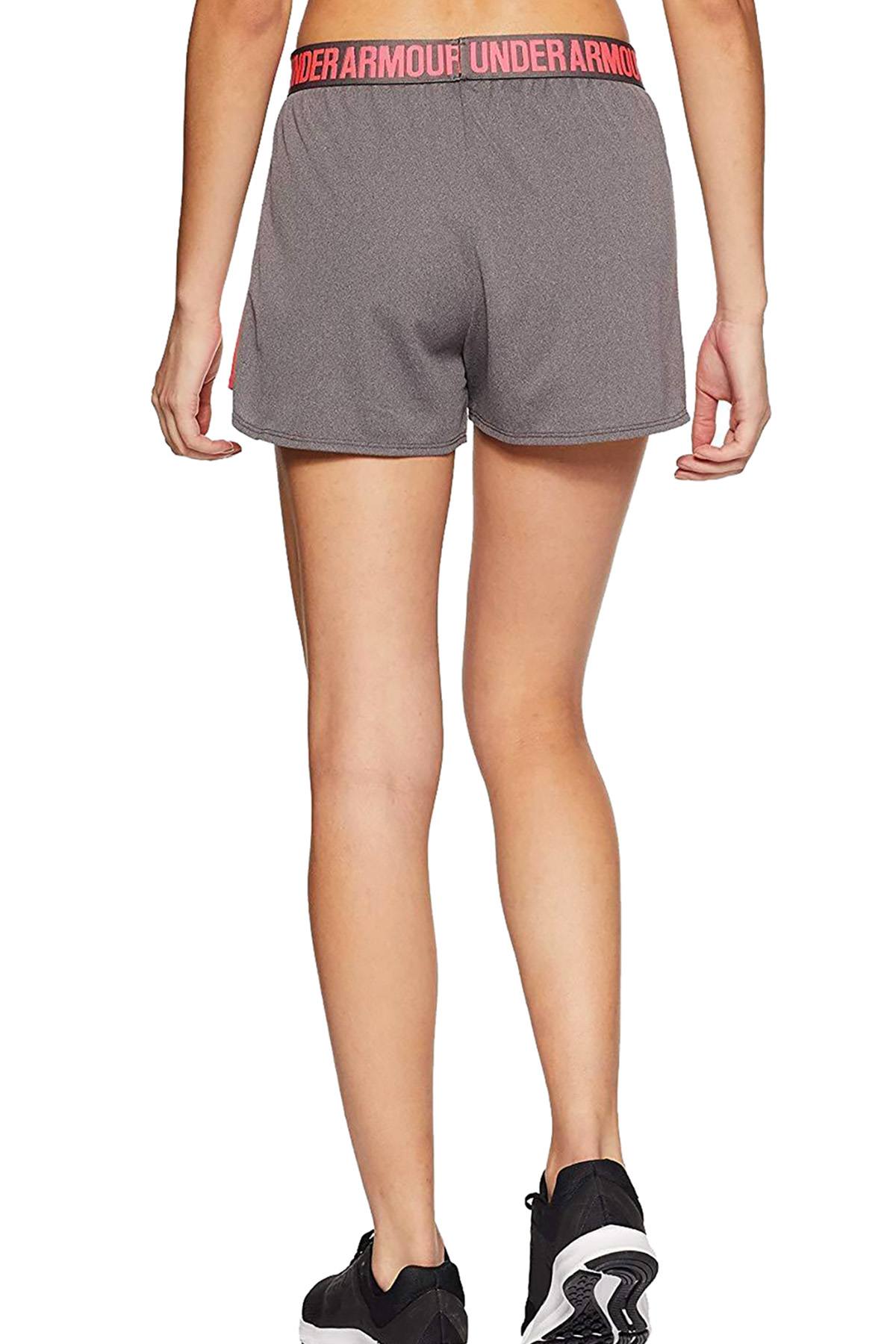 Under Armour True-Grey/Brilliance Play-Up 3" Performance Short