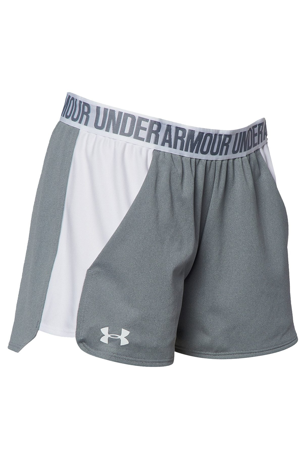Under Armour True-Grey Heather 3'' Play-Up Performance Short 2.0