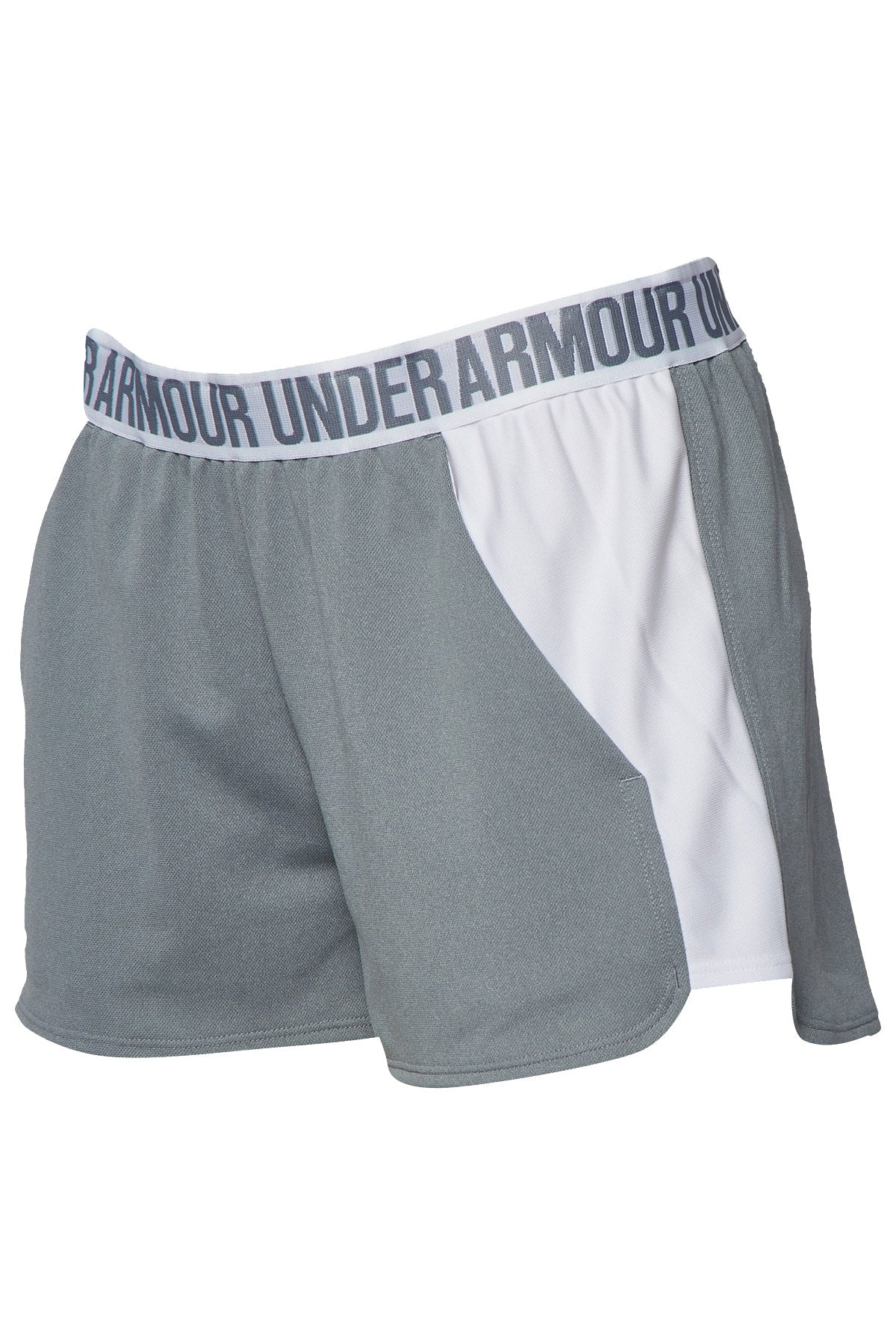 Under Armour True-Grey Heather 3'' Play-Up Performance Short 2.0