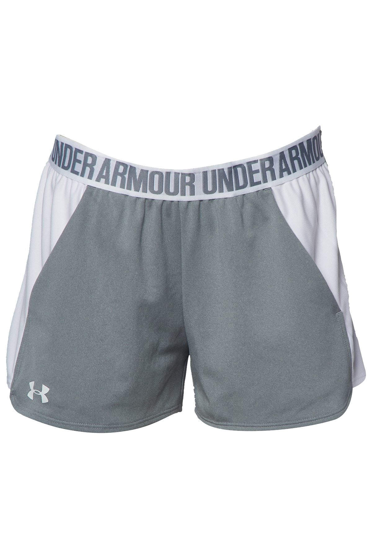 Under Armour True-Grey Heather 3'' Play-Up Performance Short 2.0