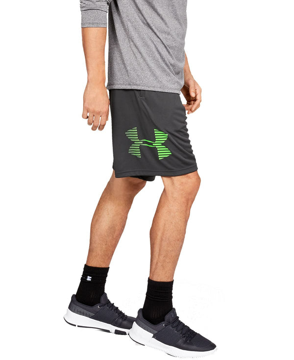Under Armour Ua Tech Logo 10" Shorts Grey/Green