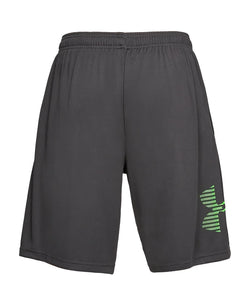 Under Armour Ua Tech Logo 10" Shorts Grey/Green thumbnail 4