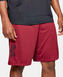 Under Armour Ua Tech Logo 10" Shorts Red thumbnail 1