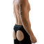 Undergear Black Shape Enhancer Jock-Thong Boxer Brief