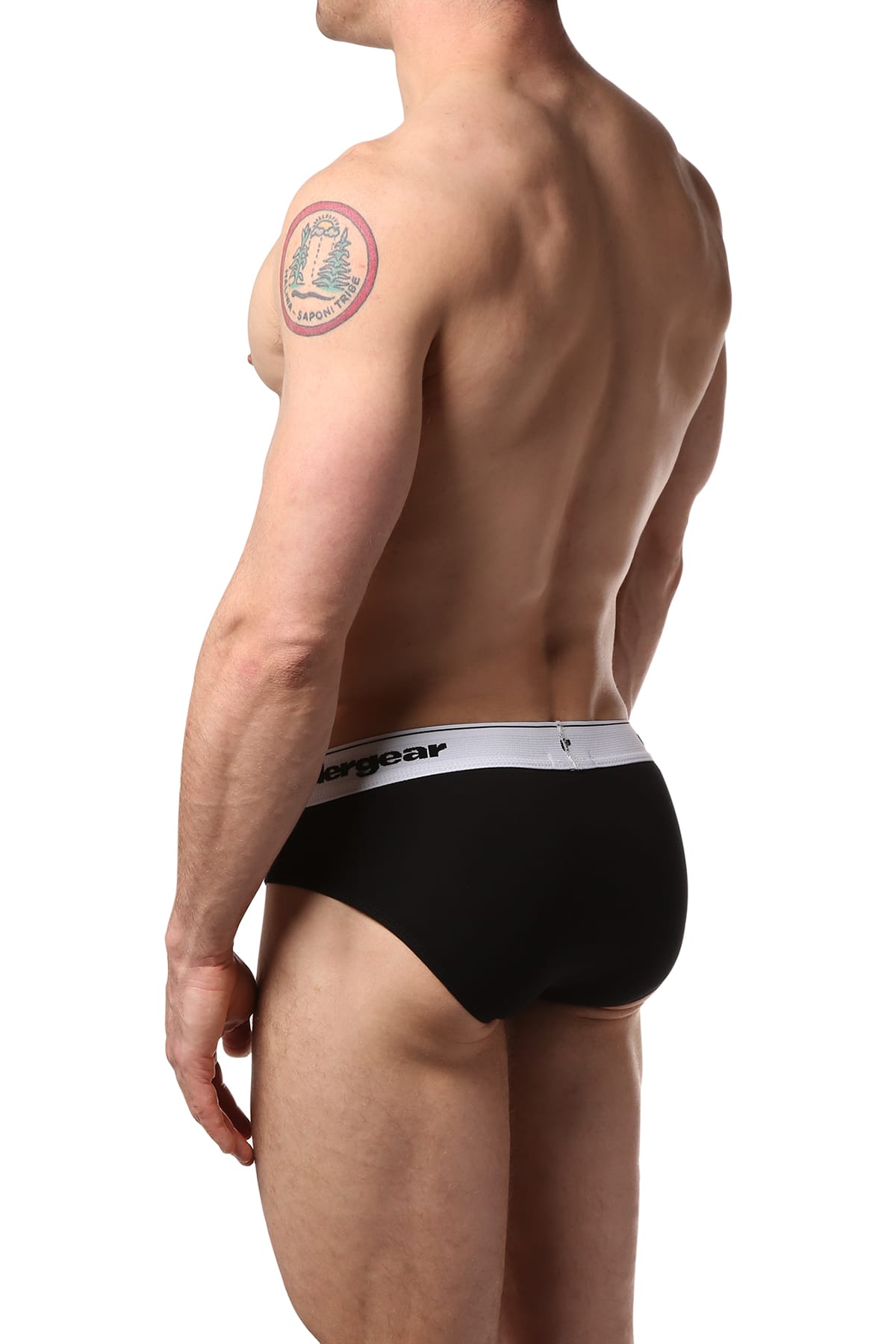 Undergear Black Stitch Essential Brief