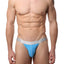 Undergear Pool Blue Silver-Band Bikini