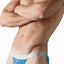 Undergear Pool Blue Silver-Band Bikini
