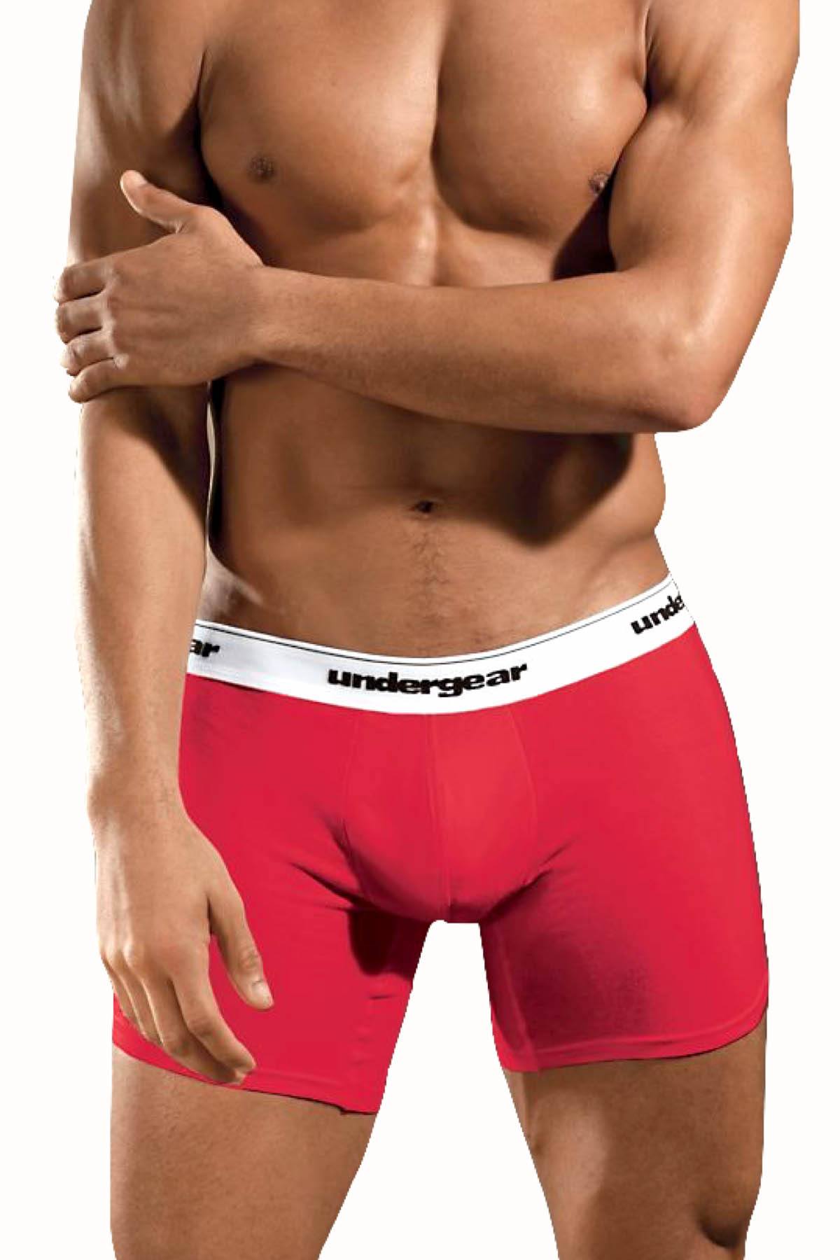 Undergear Red Smooth Essential Boxer Brief