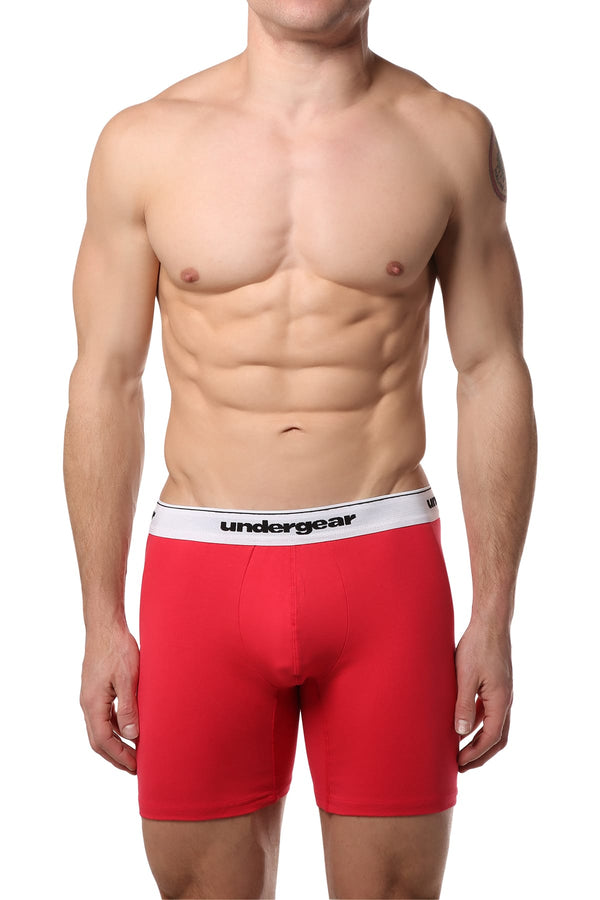 Undergear Red Stitch Essential Boxer Brief