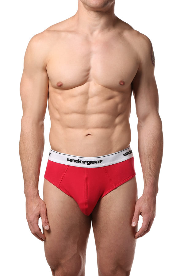 Undergear Red Stitch Essential Brief