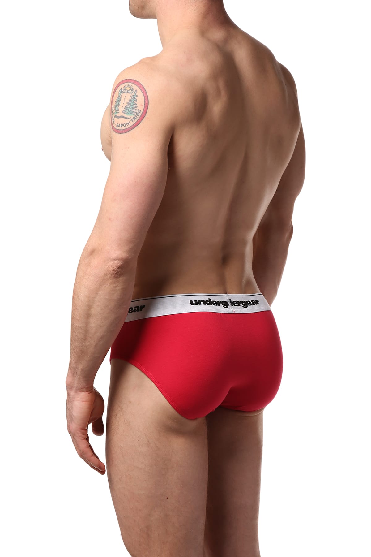 Undergear Red Stitch Essential Brief