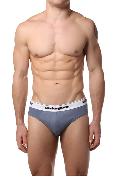 Undergear Smooth Grey Essential Brief