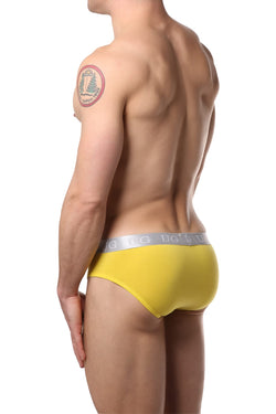 Undergear Yellow Silver-Band Brief thumbnail 3