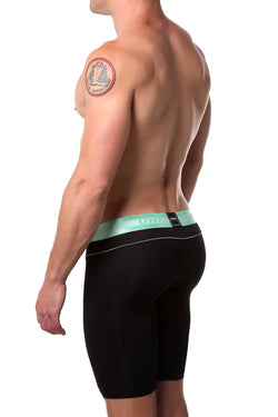 Unico Black/Mint Abhi Long Boxer Brief thumbnail 2