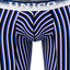 Unico Blue/Multi-Color Striped Lucid Boxer Brief